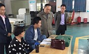 学院举行2018届毕业生岗前技能达标测试