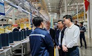 省委教育工委委员、省教育厅总督学曹伴好调研我院现场工程师产业学院建设工作