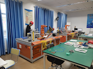 汽车机电学院开展“1+X”工业机器人操作与运维证书考核工作